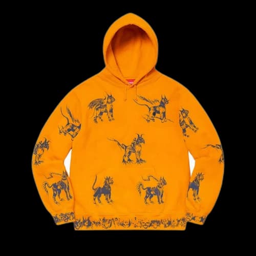 Supreme Animals Hooded Sweatshirt 'Gold'
