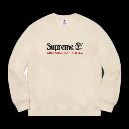 Supreme x Timberland Crewneck 'Natural'