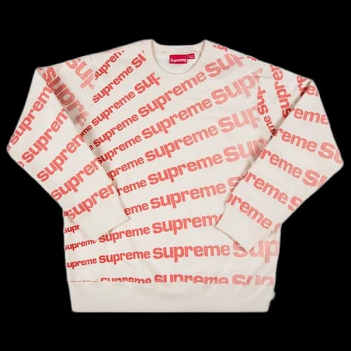 Supreme Radial Crewneck 'Natural'