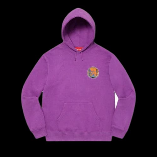 Supreme Embryo Hooded Sweatshirt 'Violet'