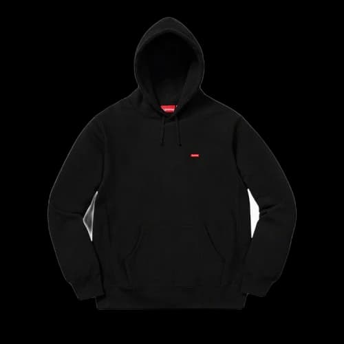 Supreme Small Box Hooded Sweatshirt 'Black'
