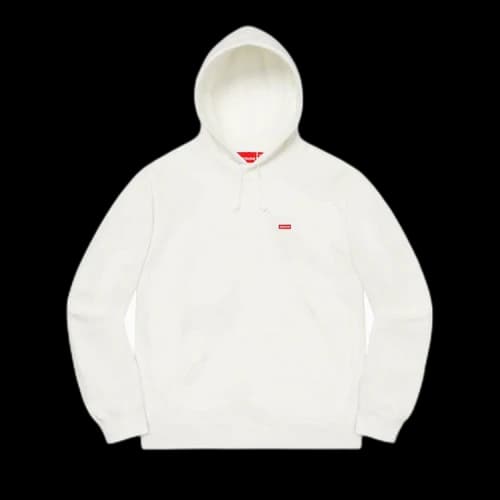 Supreme Small Box Hooded Sweatshirt 'White'
