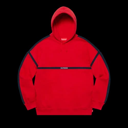 Supreme Warm Up Hooded Sweatshirt 'Red'