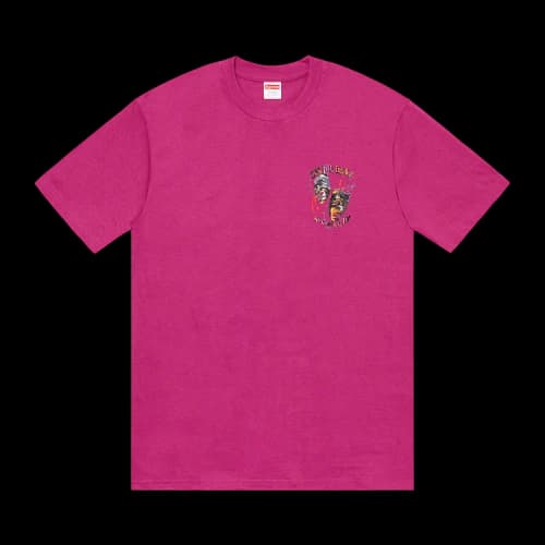 Supreme Laugh Now Tee 'Magenta'