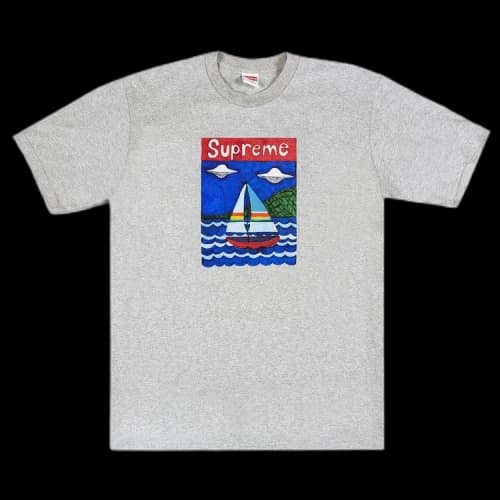 Supreme Sailboat Tee 'Heather Grey'