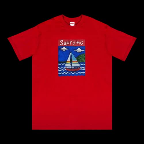 Supreme Sailboat Tee 'Red'