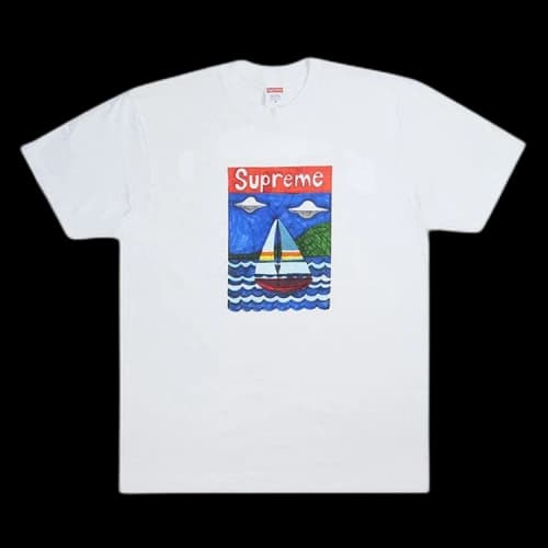Supreme Sailboat Tee 'White'