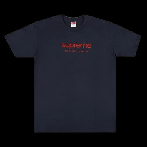 Supreme Shop Tee 'Navy'