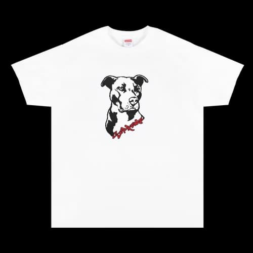 Supreme Pitbull Tee 'White'