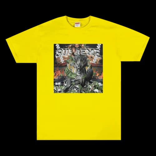 Supreme Dragon Tee 'Sulfur'