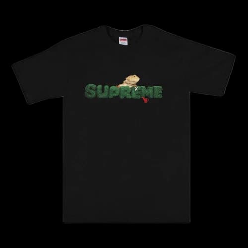 Supreme Lizard Tee 'Black'