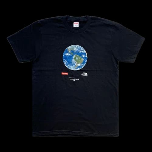 Supreme x The North Face One World Tee 'Black'