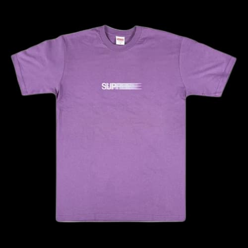 Supreme Motion Logo Tee 'Purple'