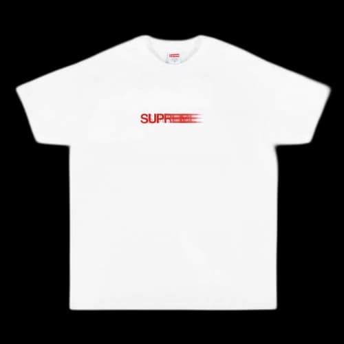 Supreme Motion Logo Tee 'White'