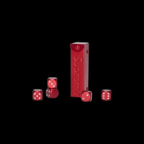 Supreme Aluminum Dice Set 'Red'