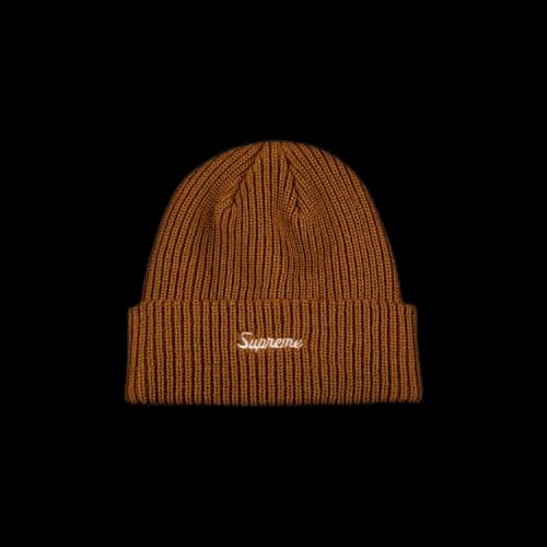 Supreme Loose Gauge Beanie 'Tan'