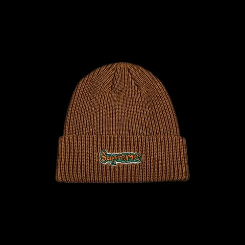 Supreme Gonz Logo Beanie 'Brown'