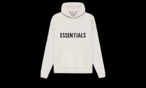 Fear of God Essentials Knit Pullover Hoodie (SS21) Buttercream