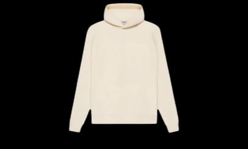 Fear of God Essentials Pull-Over Hoodie (SS21) Cream/Buttercream