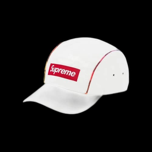 Supreme Gradient Piping Camp Cap 'White'