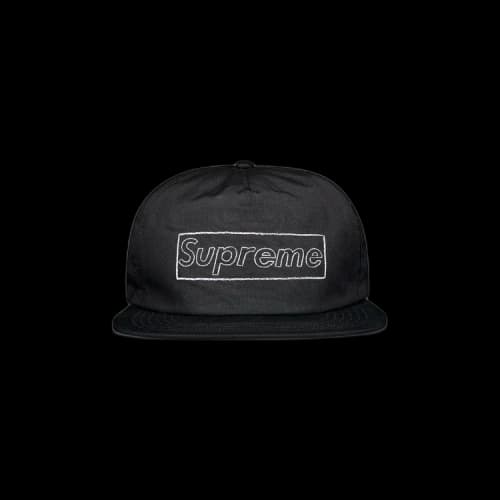 Supreme x KAWS Chalk Logo 5-Panel 'Black'