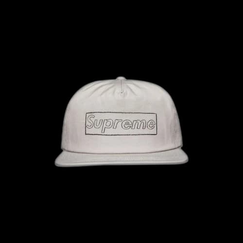 Supreme x KAWS Chalk Logo 5-Panel 'Grey'