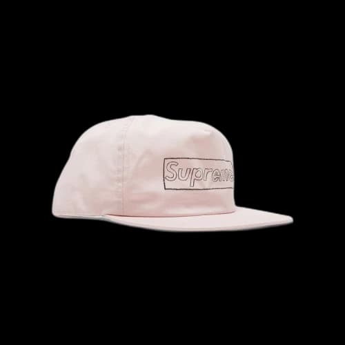 Supreme x KAWS Chalk Logo 5-Panel 'Pink'