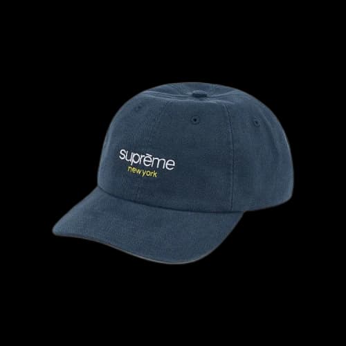 Supreme Classic Logo 6-Panel 'Navy'