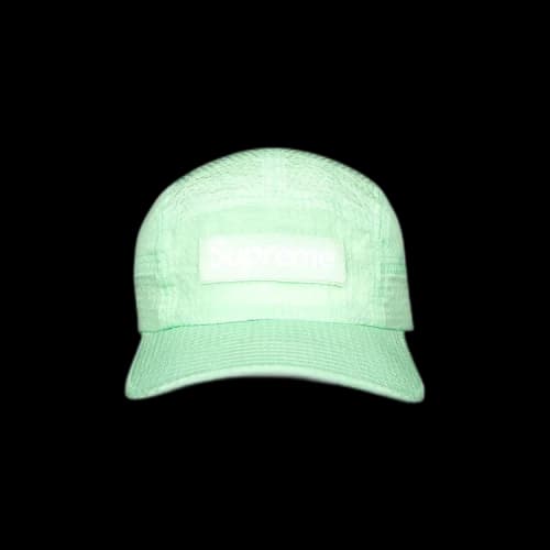 Supreme Mesh Seersucker Camp Cap 'Mint'