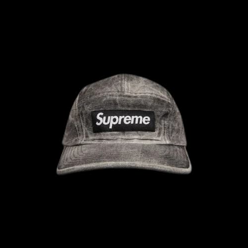 Supreme Spray Canvas Camp Cap 'Black'