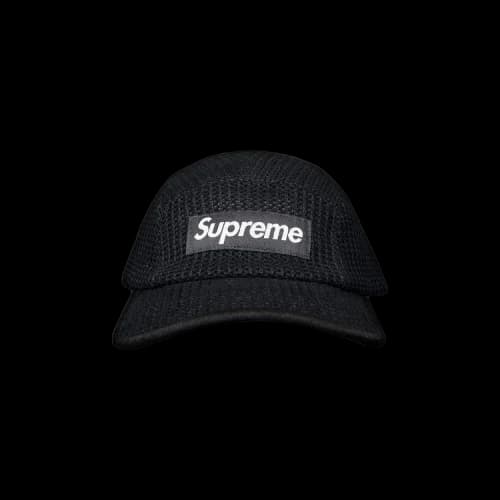 Supreme String Camp Cap 'Black'