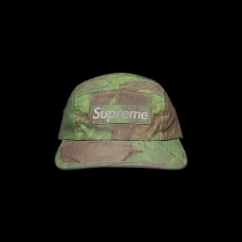 Supreme Reflective Dyed Camp Cap 'Green'