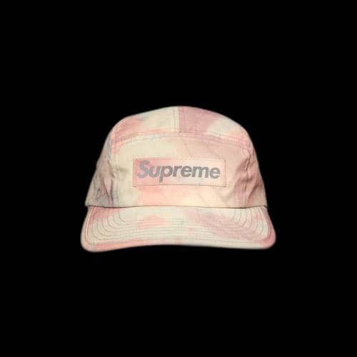 Supreme Reflective Dyed Camp Cap 'Magenta'