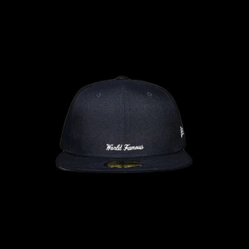 Supreme x New Era Reverse Box Logo Hat 'Navy'