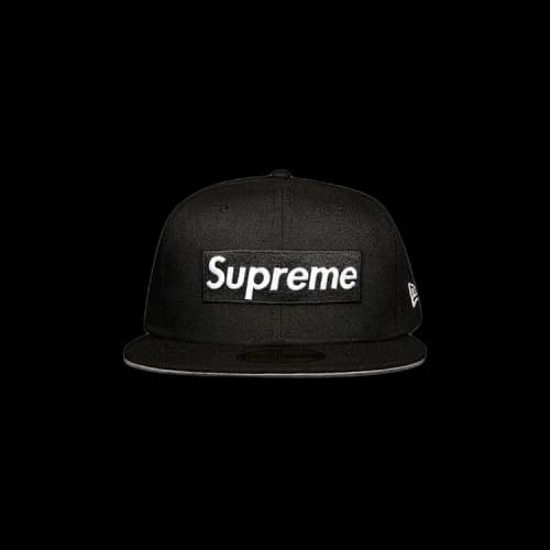 Supreme x New Era Champions Box Logo Hat 'Black'