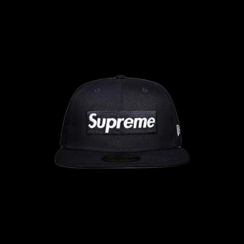 Supreme x New Era Champions Box Logo Hat 'Navy'