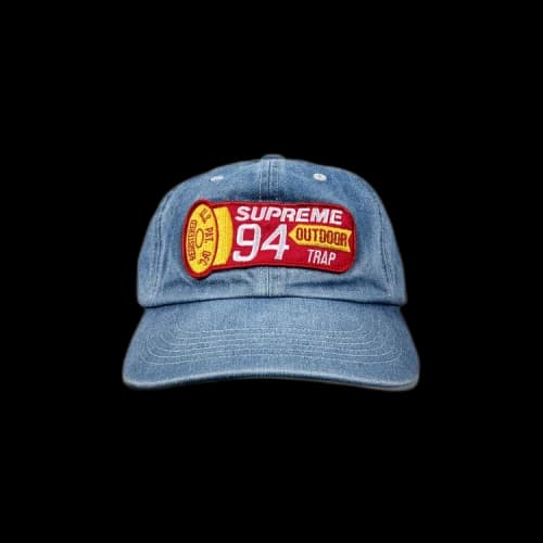 Supreme Shell Patch 6-Panel 'Denim'