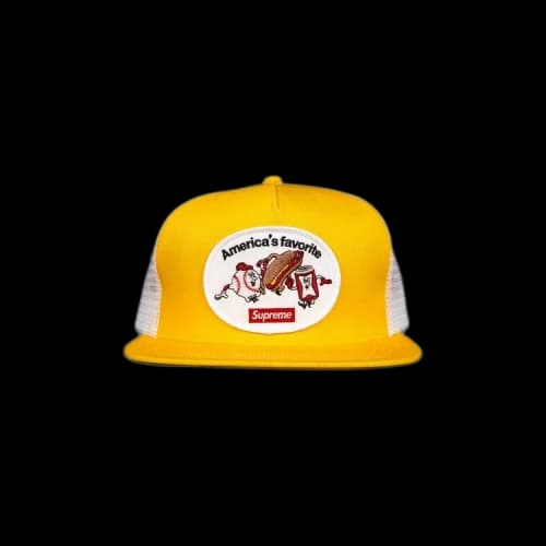 Supreme America’s Favorite Mesh Back 5-Panel 'Yellow'