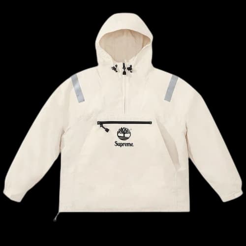 Supreme x Timberland Reflective Taping Anorak 'Stone'