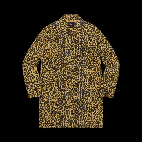 Supreme x Hysteric Glamour Leopard Trench 'Tan'