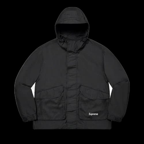 Supreme Mesh Pocket Cargo Jacket 'Black'