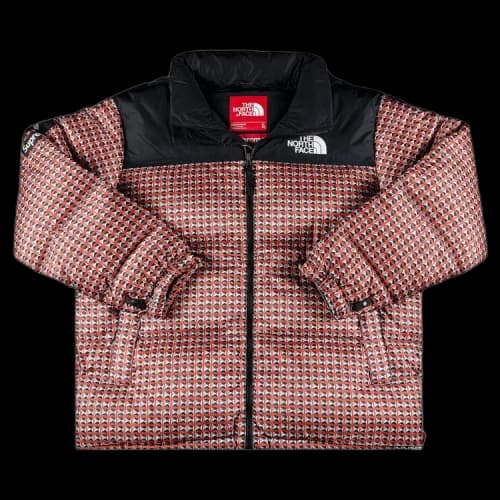 Supreme x The North Face Studded Nuptse Jacket 'Red'