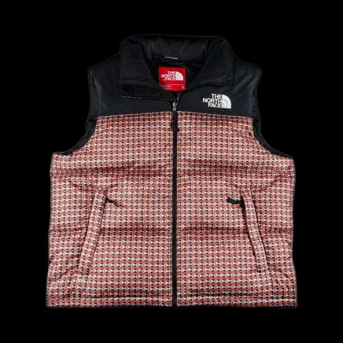 Supreme x The North Face Studded Nuptse Vest 'Red'