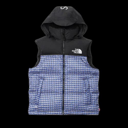 Supreme x The North Face Studded Nuptse Vest 'Royal'