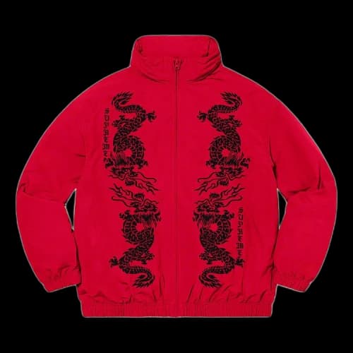 Supreme Dragon Track Jacket 'Red'