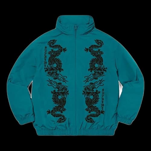 Supreme Dragon Track Jacket 'Teal'