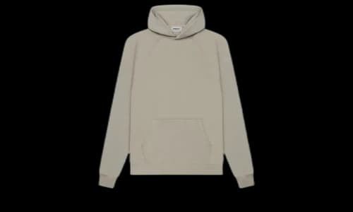 Fear of God Essentials Pull-Over Hoodie (SS21) Moss/Goat