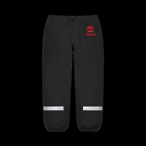 Supreme x Timberland Reflective Taping Track Pant 'Black'