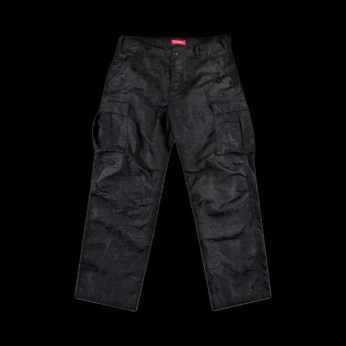 Supreme Floral Tapestry Cargo Pant 'Black'