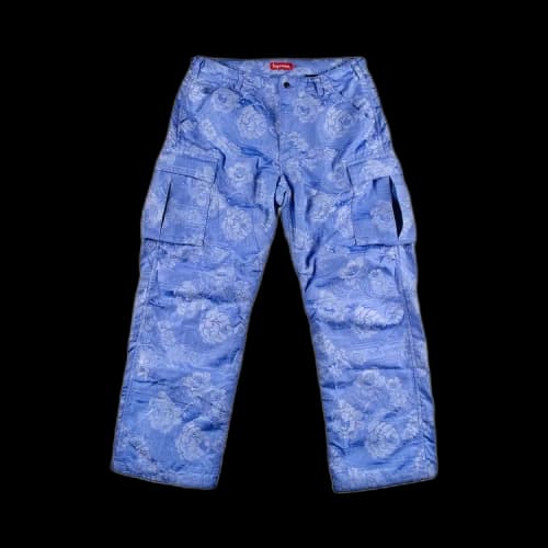 Supreme Floral Tapestry Cargo Pant 'Blue'